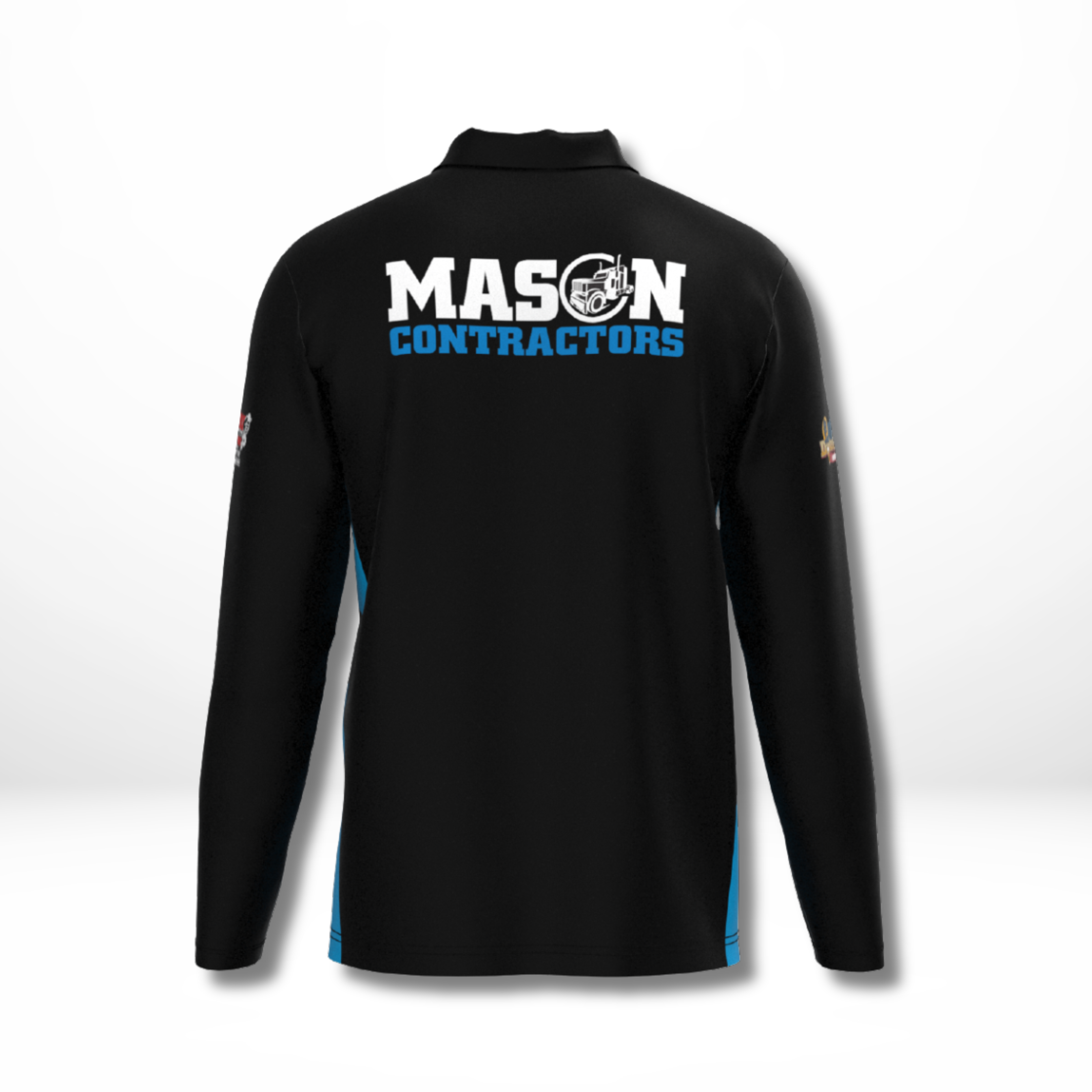 Darke Peak Golf Club Sponsor Long Sleeve Polo Shirt