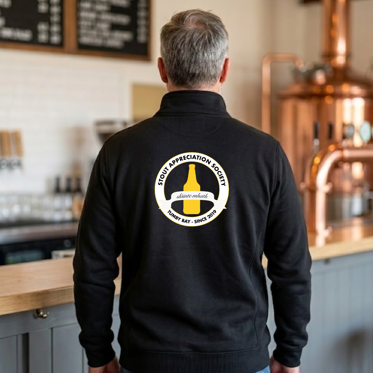 Stout Appreciation - Half Zip