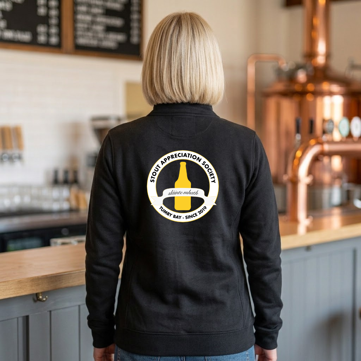 Stout Appreciation - Half Zip