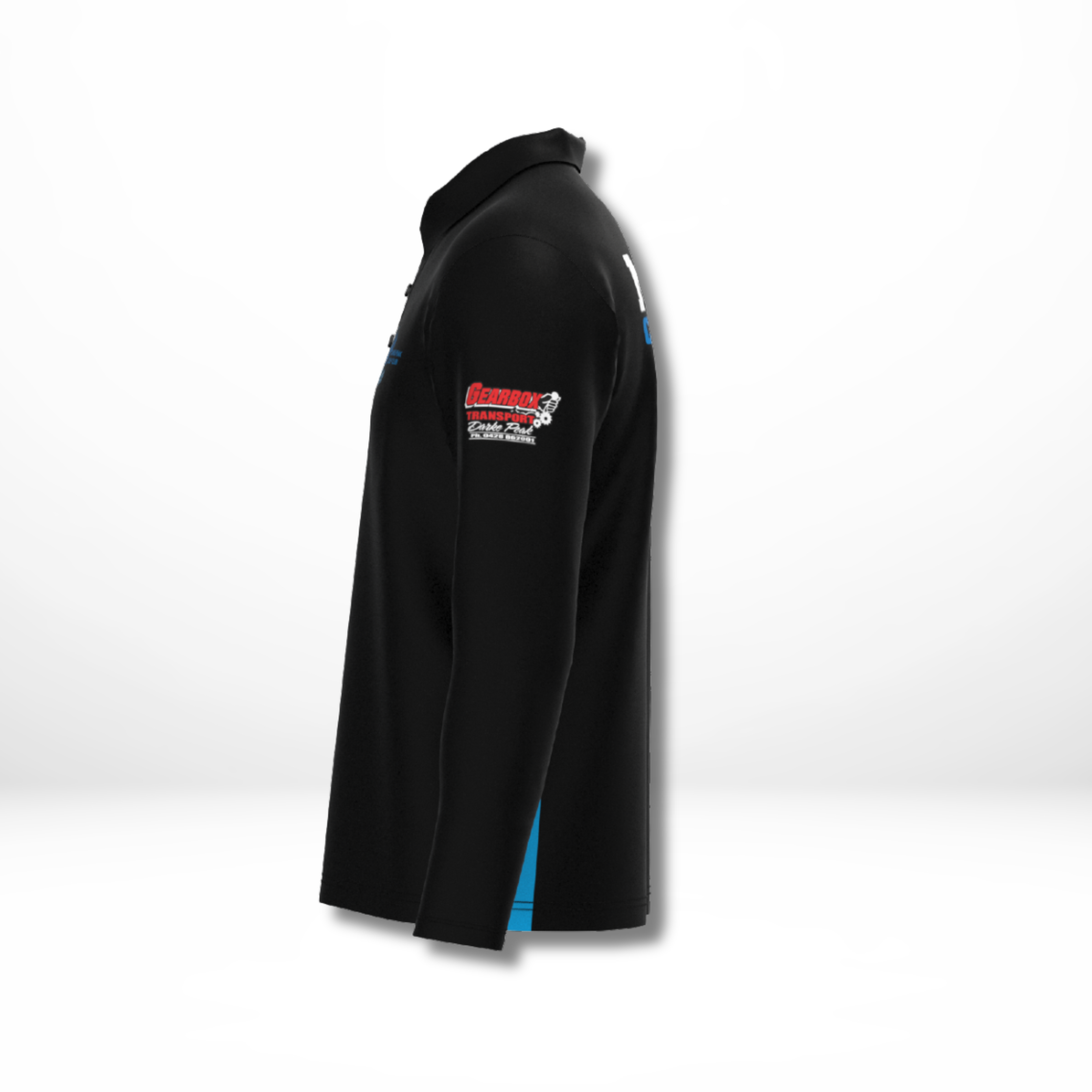 Darke Peak Golf Club Sponsor Long Sleeve Polo Shirt