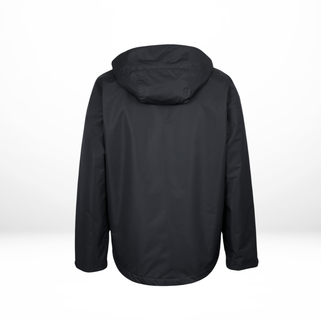 Back of Black Jacket