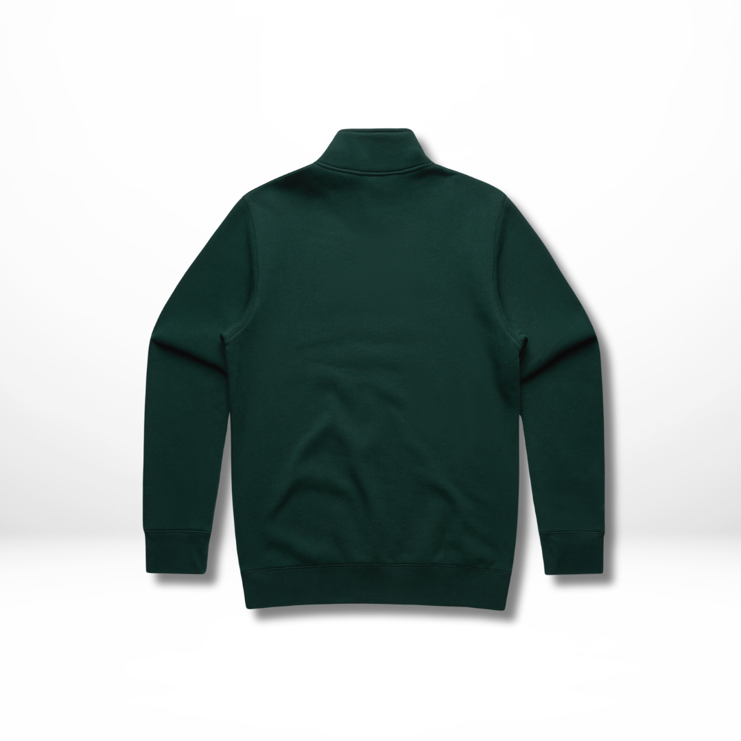 Back view of green 1/4 ip Jumper