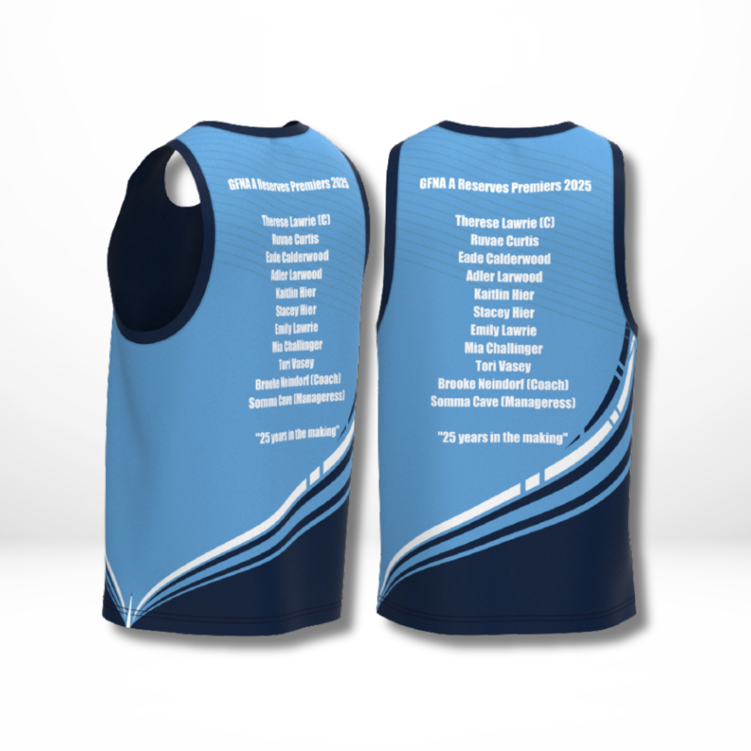 Blues A Reserves Training Singlet