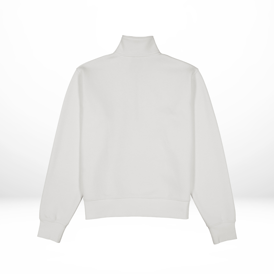 Eyre United - White 1/4 Zip