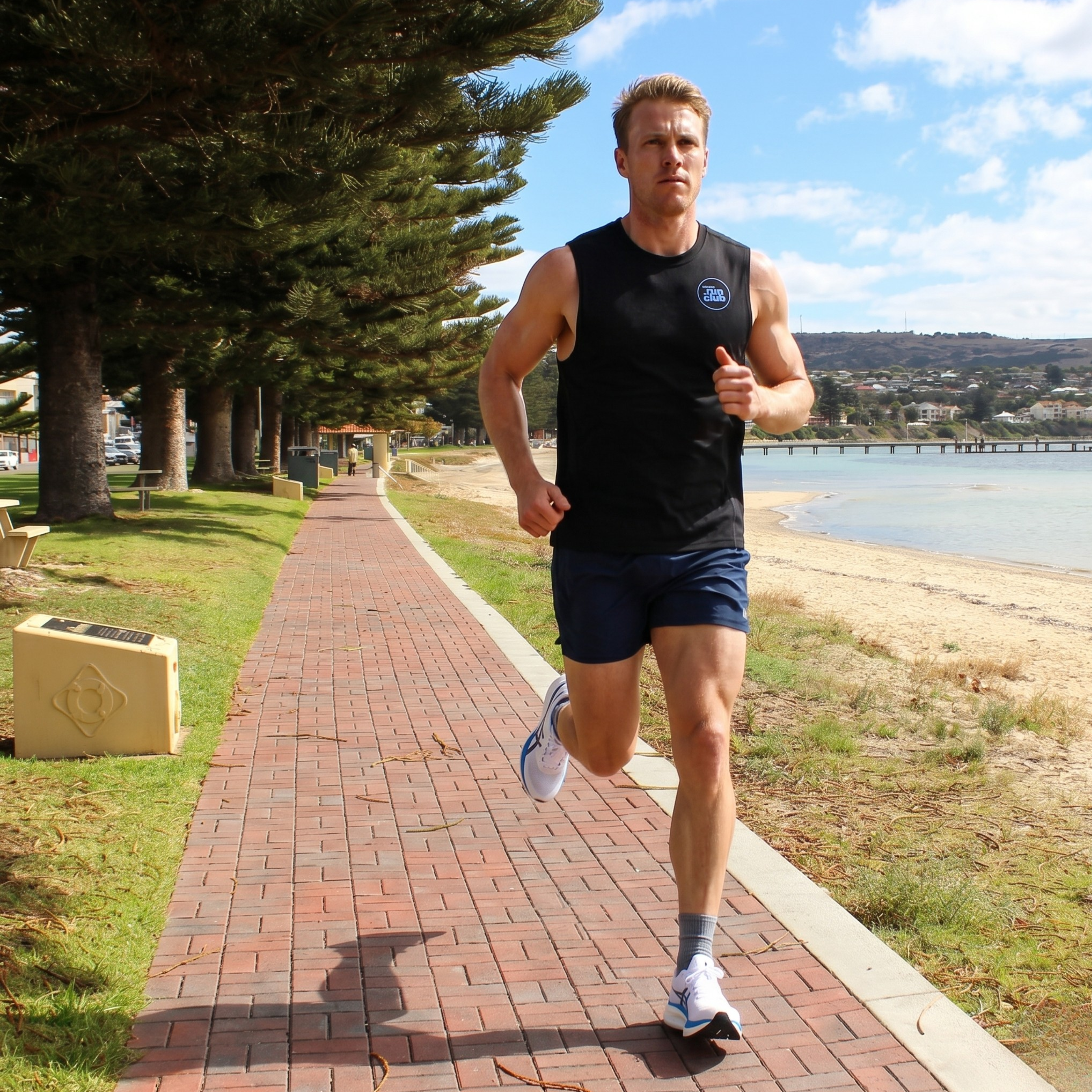 Lincoln Run Club - Mens Singlet
