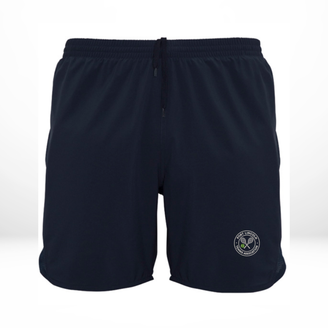 PLTA club shorts front view – custom activewear by TB Print