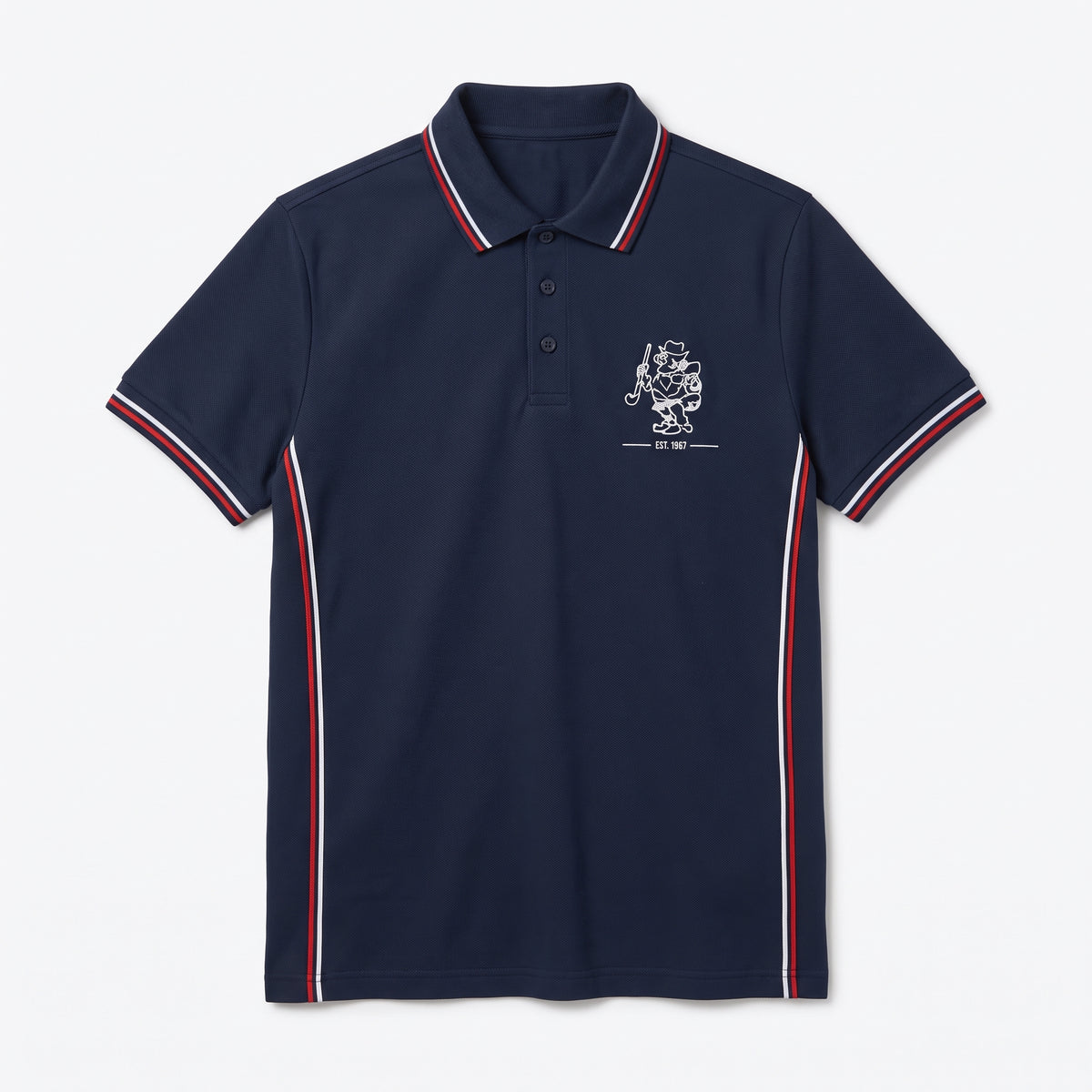 Wanderers Hockey Club 60 Years Polo – design mockup 1