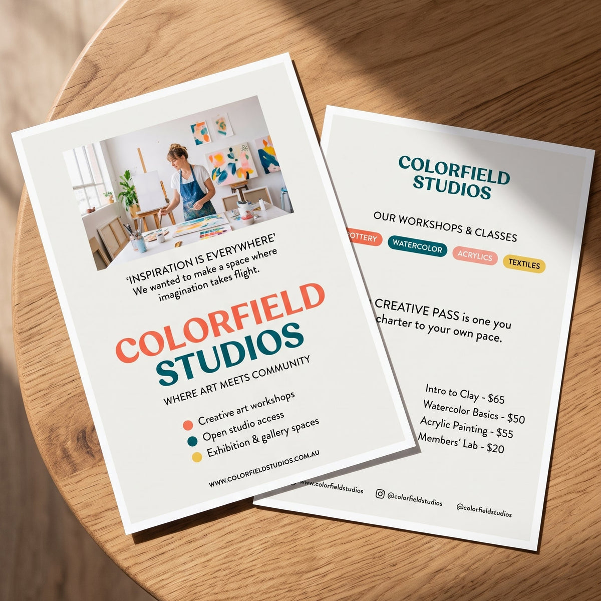 A5 Coloured Printing