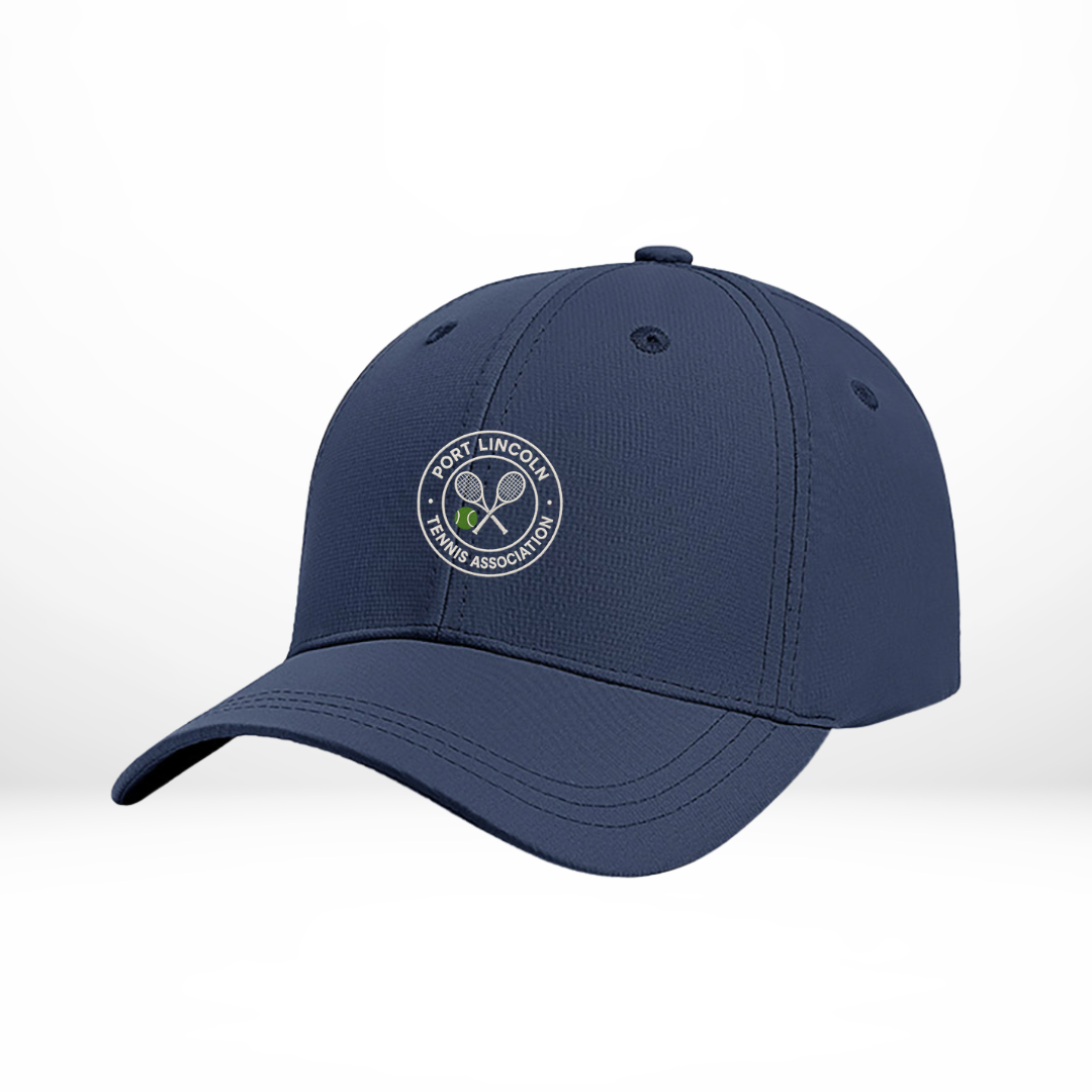 PLTA Adults Cap front view embroidered logo by TB Print