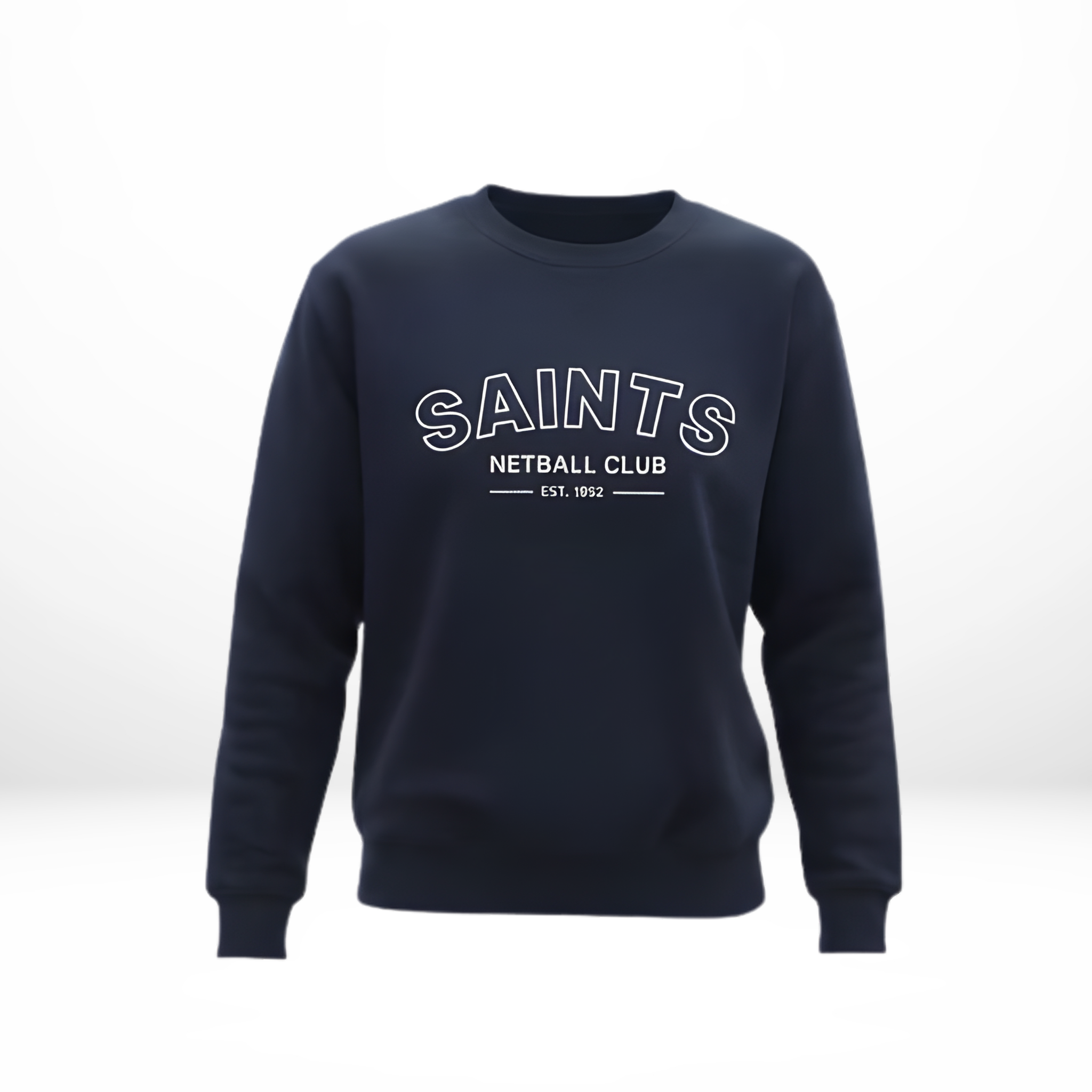 Saints PL Crew neck jumper embroidered front chest – team apparel