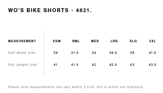 Lock NC Ladies Bike Shorts