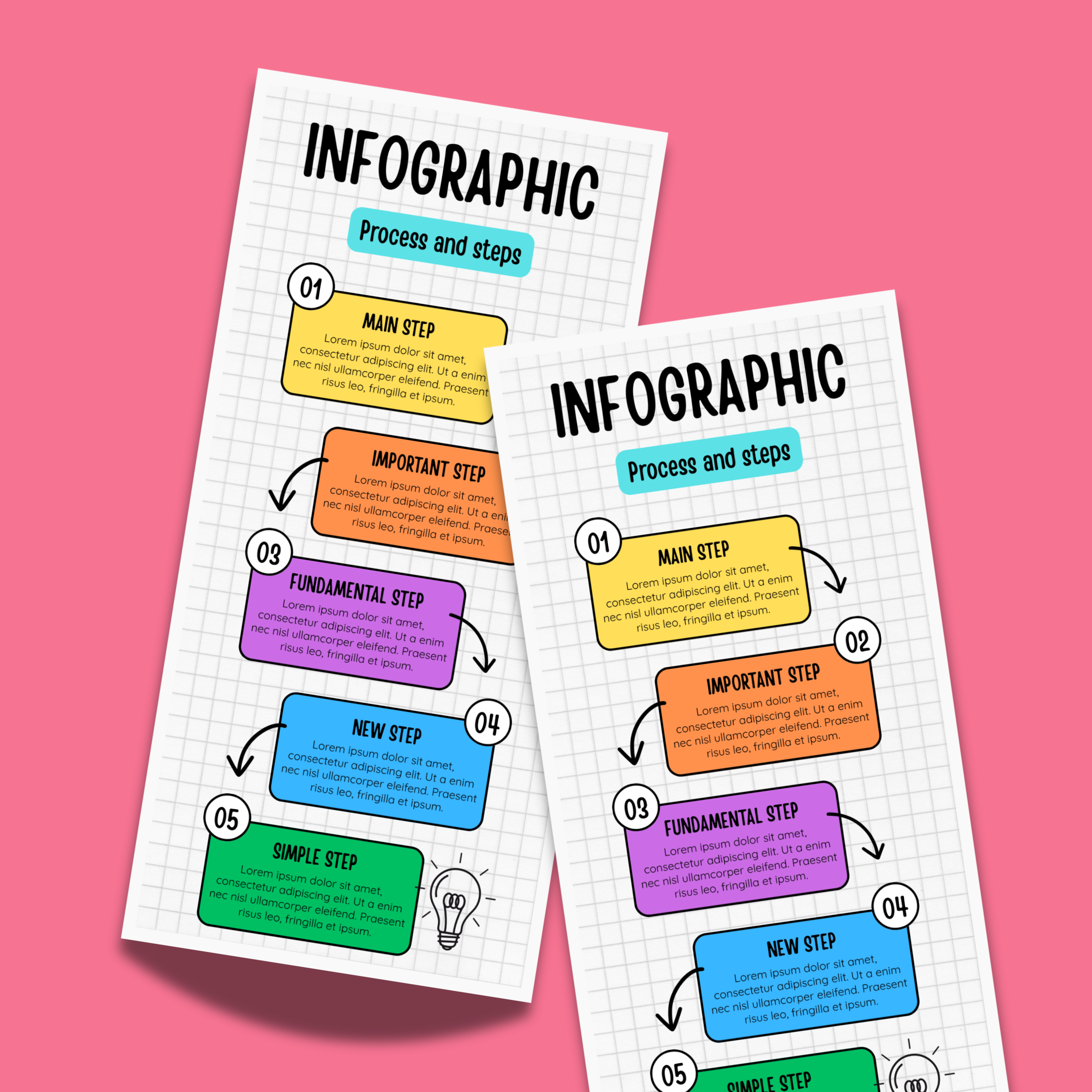 A4 to DL Folded Brochures