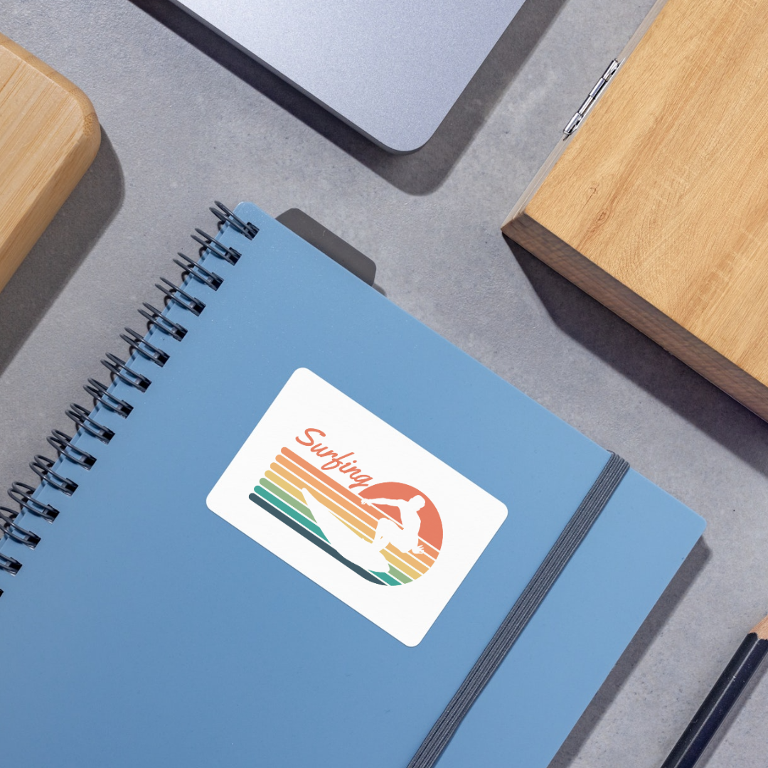 Rectangle Stickers Rounded Edges