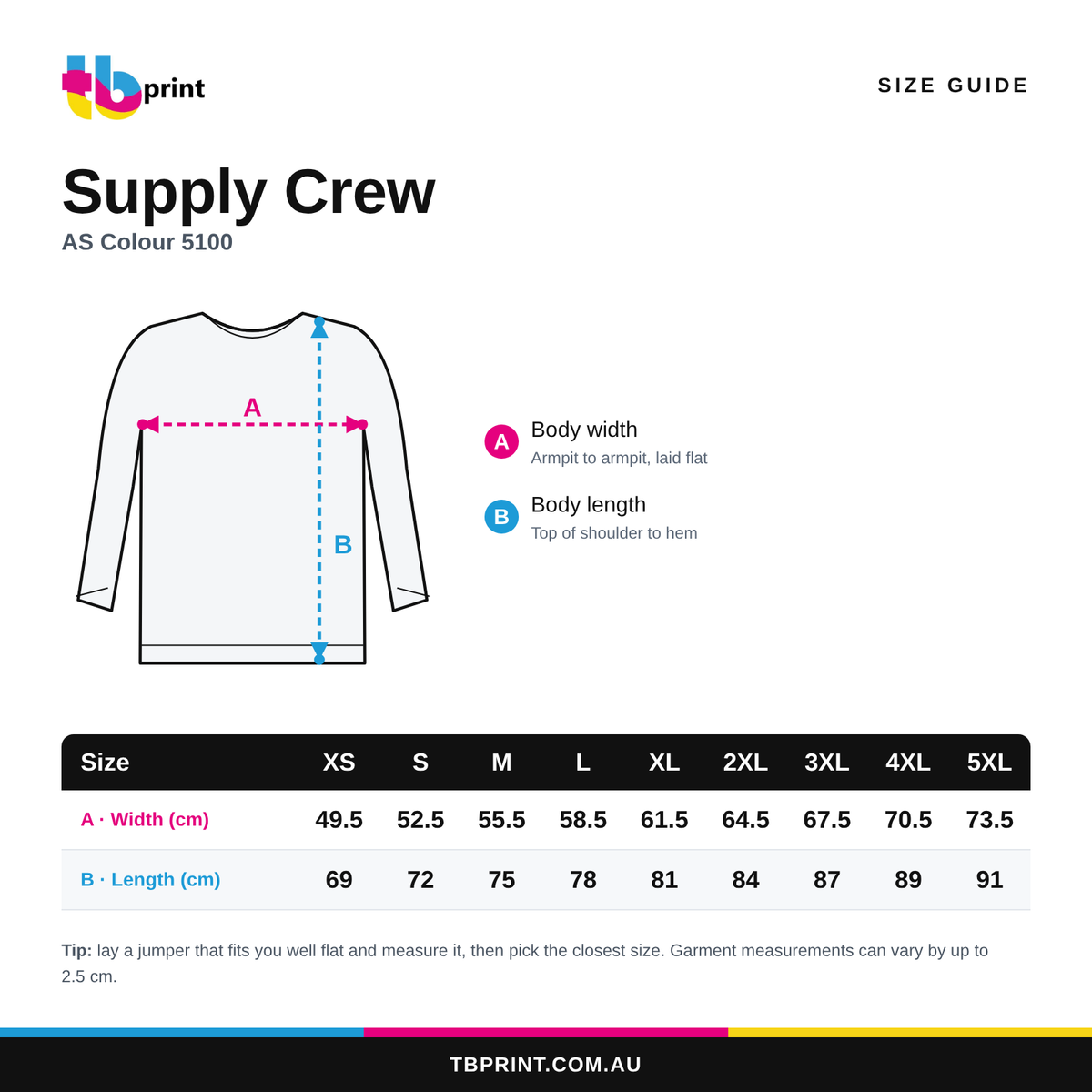 Custom Crew Jumper