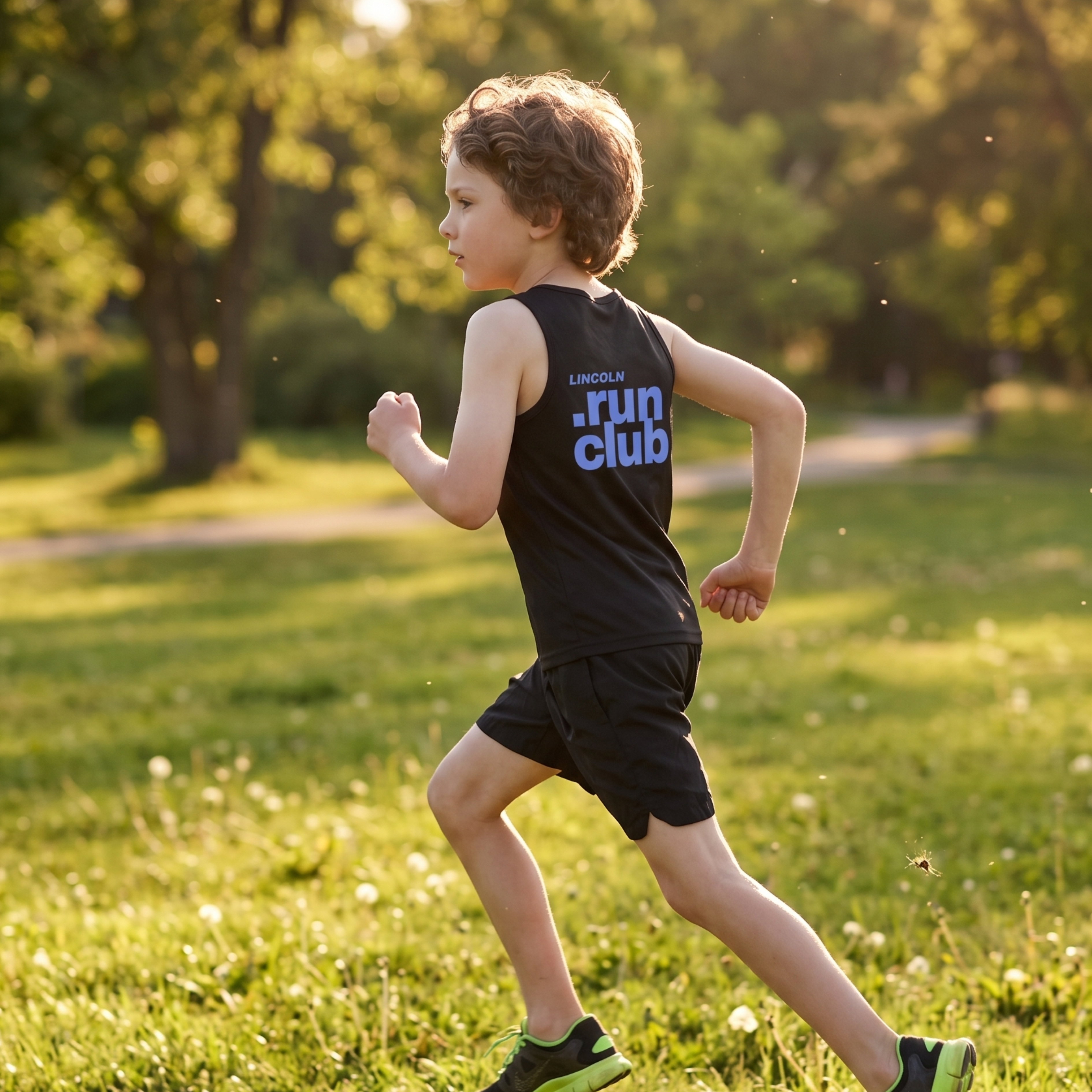Lincoln Run Club - Kids Singlet