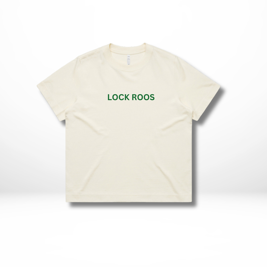Lock NC - Roos Ecru Box Tee
