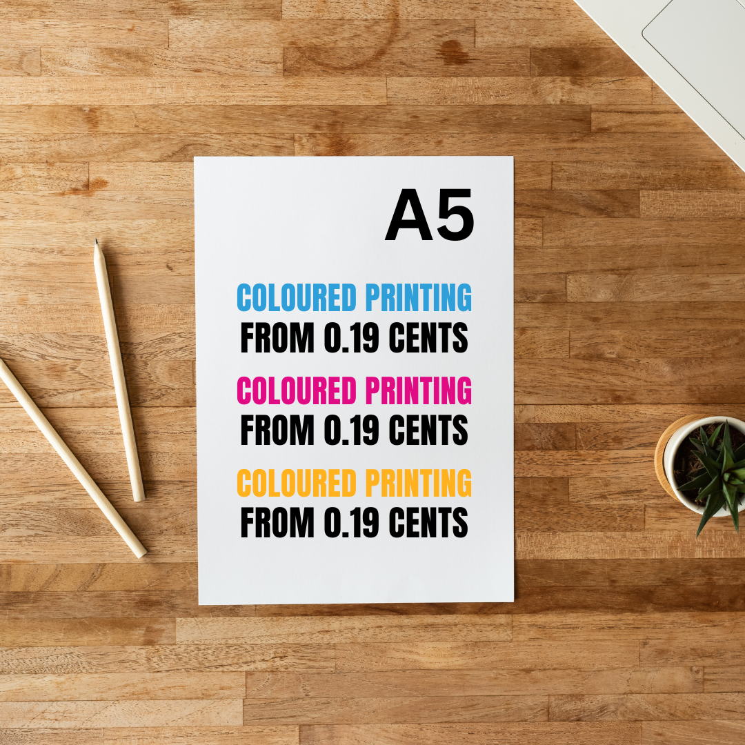 A5 Coloured Printing