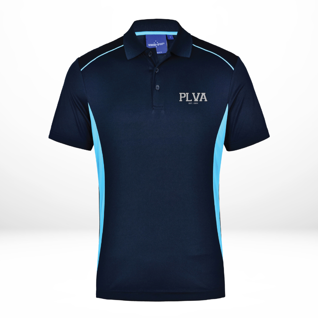 PLVA Polo - Navy/Sky