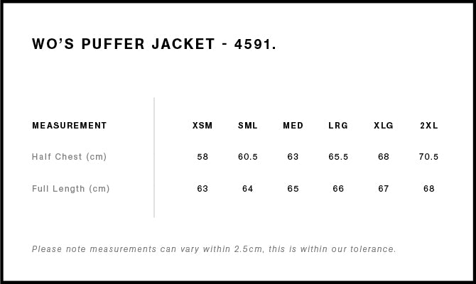 Great Flinders - Puffer Jacket