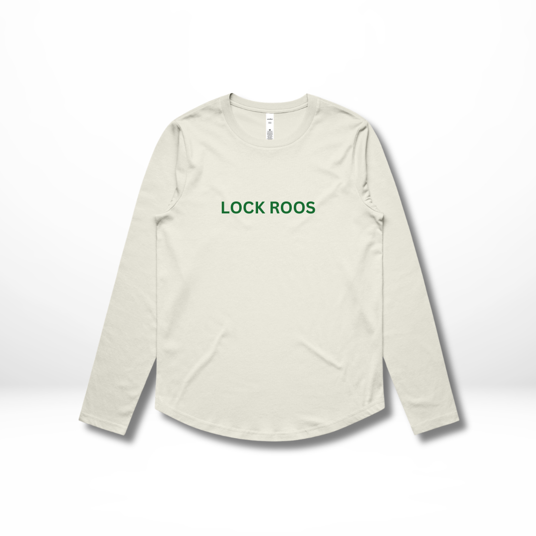 Lock NC - Roos Ecru Longsleeve Tee