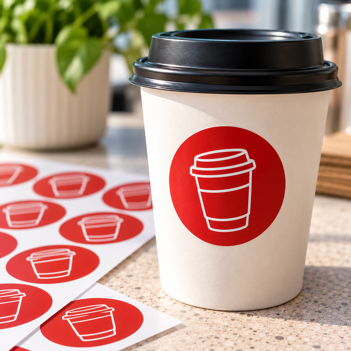 Round Vinyl Stickers