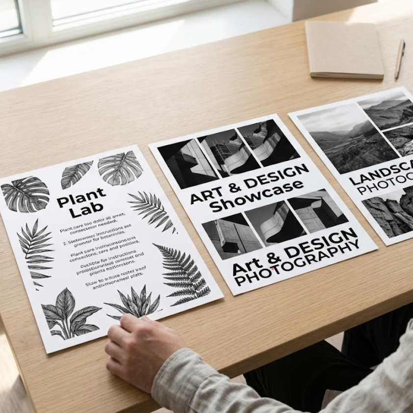 A4 Black and White Printing