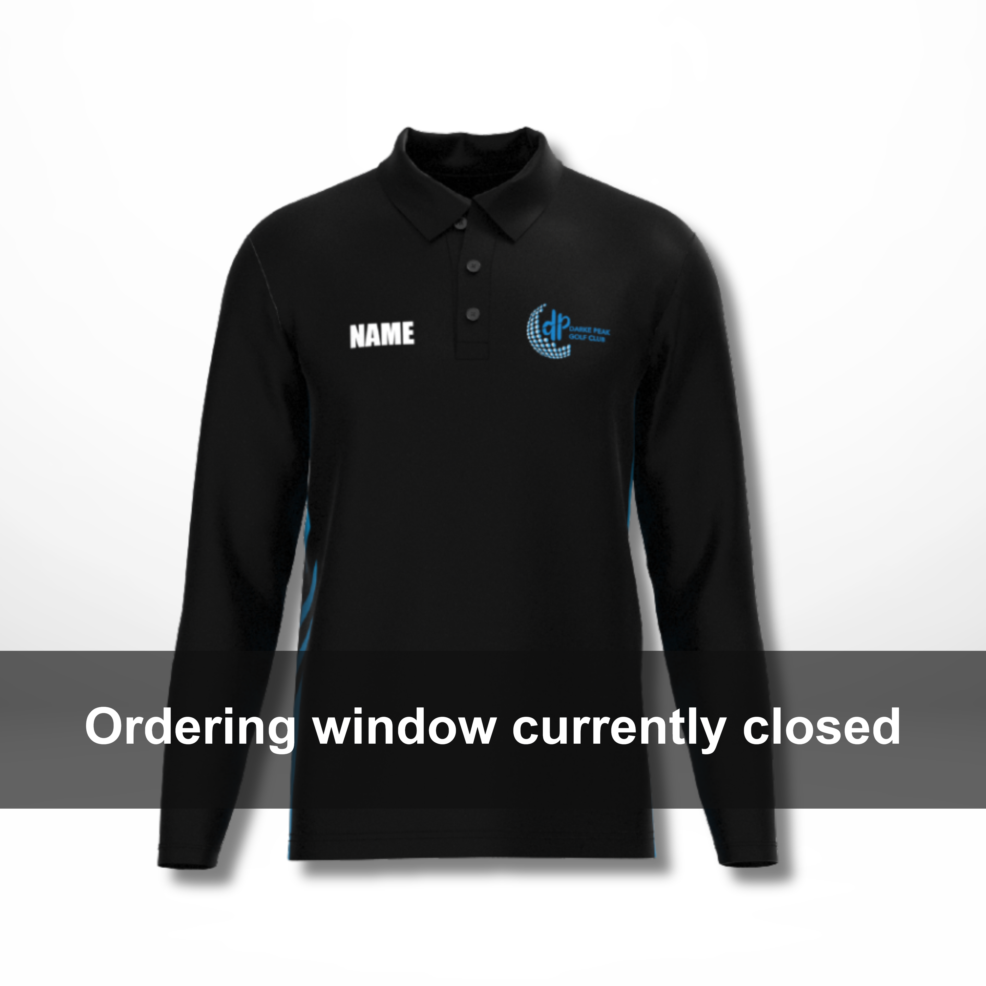 Darke Peak Golf Club Sponsor Long Sleeve Polo Shirt