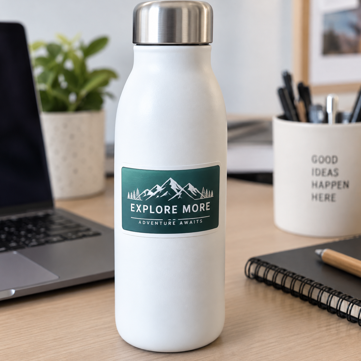Rectangle Vinyl Stickers - Rounded Edges