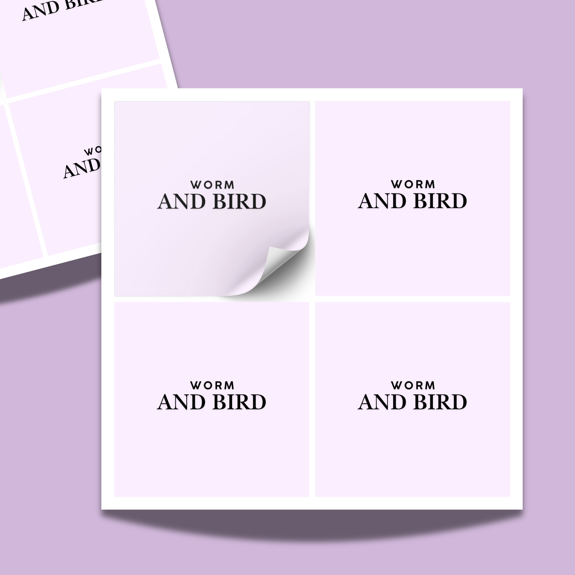 Square Sheet Stickers