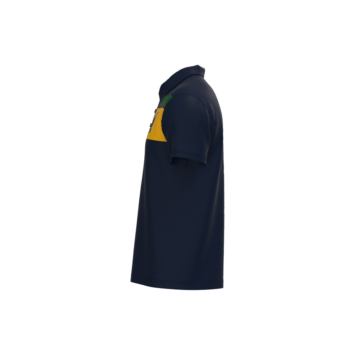 Tumby Bay Cricket Club supporters polo - panel, side left